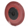 Cubitron Scotch-brite Tm Radial Bristle Brush Aluminum Oxide 6000 Rpm 6 Diameter X 7 16 Width 200 Pack Of 1