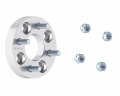 Stancemagic 4pcs 1 Inch 25mm Wheel Adapters Spacers Converts 4x4 25 To 4x100 Changes Bolt Pattern Metric 12x1 5 Studs Nuts
