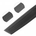 Uxcell 2pcs Double Cut Grade High Carbon Hardened Steel Half Round File With Rubber Hand Grip Handle 10-inch