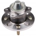 Ocpty 1pc New Premium 512325 Rear Wheel Bearing And Hub Assembly Fit For W O Abs 2006-2011 Hyundai Accent Kia Rio Rio5