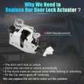 X Autohaux Rear Lower Left Driver Side Door Power Lock Actuator Motor Ford For Ranger 2004-2011 8l5z-1326413-a 8l5z1326413a