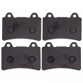 Niche Brake Pad Set For Yamaha Fzr1000 Fz600 Tdm850 Fj1200 1fk-w0046-01 4kg-25805-00 Front Rear Semi-metallic