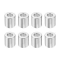 8pcs Aluminum Spacer 3 4 Od X Id 7 8 Length Screw Standoff Bushing Plain Finish Unthreaded Round Metal For Screws Bolts And 