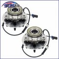 515036 Set Of 2 Front Wheel Hub Bearing Assembly Left Right Pair For 99-06 Gmc Chevy Tahoe Cadillac Escalade Pickup Truck 4x4