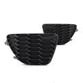 Fog Light Cover Pair For Nissan Sentra 2013 2014 2015 Textured Black Grille Bezel Sport Type Sr Ni1038124 Ni1039124 622573rm0a 