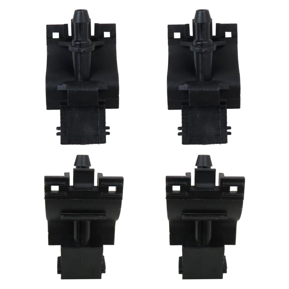 4pcs Windshield Washer Nozzle 85381-0t010 85381-0t020 85381-0t030 Fit For Toyota Camry Base Sedan 4-door 2 4l 2362cc L4 Gas