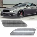 Nslumo Led Side Marker Lights Compatible W 2007-2011 W219 Mercedes Ben Z Cls550 2006 Cls500 Xenon White Front Fender Lamps 