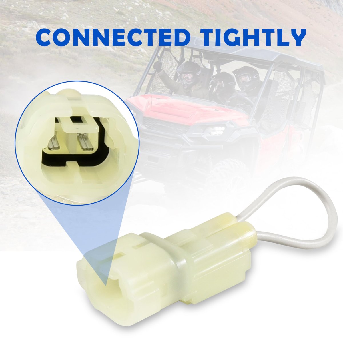 Utv Seat Belt Bypass For Honda Pioneer 700 1000 Harness Override Switch Connector Jumper Plug 700-2 700-4 1000-3 1000-5