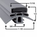 Passl A 433623 Door Gasket Size 25 X 26 1 4 Hobart Seal For Cooler Or Freezer A Compatible With Refrigeration