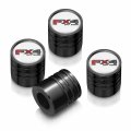 Ipick Image For Ford F-150 Fx4 Off-road White On Black Aluminum Cylinder-style Tire Valve Stem Caps