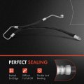 A-premium Power Steering Hose Pressure Line Assembly Compatible With Hyundai Santa Fe 2003-2006 V6 3 5l From Pump