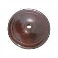 B P Lampa 2 1 Inch Diameter Wooden Vase Cap Waxed Rosewood Finish 