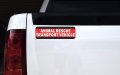 Stickertalk Animal Rescue Transport Vehicle Vinyl Sticker 10 Inches By 3 