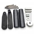 Smt-no Cut Frame Slider Compatible With 2008 2009 2010-2013 Kawasaki Ninja 250 250r Ex250 Carbon B00ruepnoc