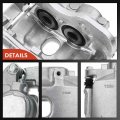 A-premium Rear Disc Brake Caliper Assembly With Bracket Compatible Select Cadillac Gmc And Chevy Models Escalade Tahoe