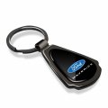 Ipick Image Made For Ford Maverick Black Dome Dark Gunmetal Metal Teardrop Key Chain