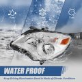 Auto Dynasty Gm2502338 Factory Style Halogen Headlight Assembly Compatible With Chevy Equinox 2010-2015 Driver Left Side Chrome