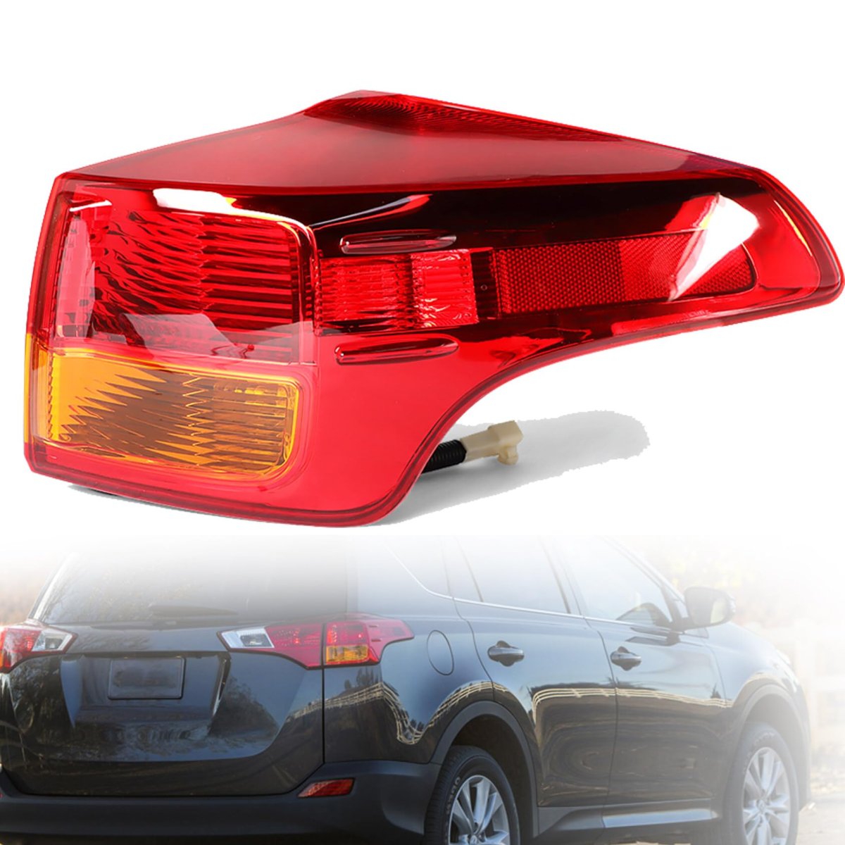 Brake Lamp Tail Light Replacement For 2013 2014 2015 Rav4 Rear Right Side 815500r030 To2805119 Halogen Lighting Direct