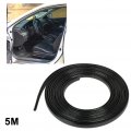 Ocpty 5m Car Door Edge Guards Black U Shape Trim Protection Universal Fit