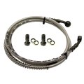 Hydraulic Brake Line Hose Cable For Pit Trail Quad Go Kart Dirt Bike Atv Stainless Steel Braid Ptfe 1330mm Universal Fit