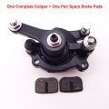 Xljoy 2 Stroke Minimoto Rear Disc Brake Caliper Pads For 47cc 49cc Mini Moto Scooter Dirt Pocket Bike Quad Atv