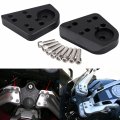 Ydlmt 2 Pcs Black Motorcycle Handle Bar Spacers 1 Handlebar Risers Backs Kit For B-mw R1100rt R1150rt R1200rt R1100r R1150r