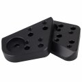 Ydlmt 2 Pcs Black Motorcycle Handle Bar Spacers 1 Handlebar Risers Backs Kit For B-mw R1100rt R1150rt R1200rt R1100r R1150r