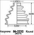 Empi 86-2232d Cv Boot Kit 