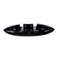 Ihreesy 130mm Boat Cleat Nylon Black Dock Rope Kayak Deck Canoe Line