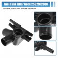 Uxcell No 25329-f2000 Engine Radiator Filler Neck W O Cap For Hyundai Veloster 2019-2021 Elantra Kia Forte 2019-2023 Plastic