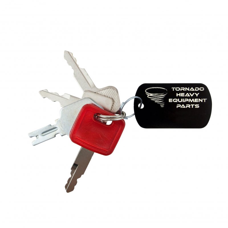 Construction Heavy Equipment Keys Set-ignition Ring Hitachi 4 Key Set For Men And Women Tornado Parts