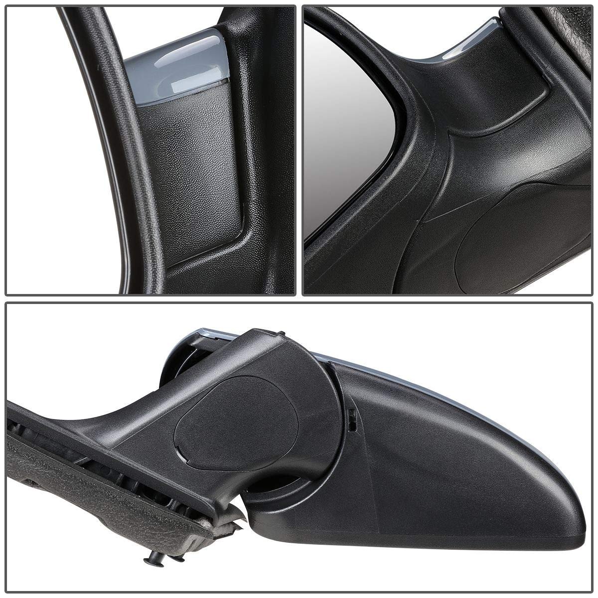 Auto Dynasty Gm1320342 Oe Style Powered Driver Left Side View Door Mirror For Chevy Malibu Saturn Aura 08-12