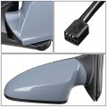Auto Dynasty Gm1320342 Oe Style Powered Driver Left Side View Door Mirror For Chevy Malibu Saturn Aura 08-12