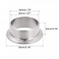 Uxcell 304 Stainless Steel Fitting Long Weld Clamp Ferrule Fits 44mm X 20mm