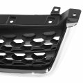 Su1200154 Factory Style Front Bumper Lower Grill Grille Assembly With Chrome Moulding Compatible Subaru Forester 2014-2016