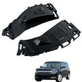 Plastic Black Front Bumper Side Supports Set Left And Right 2pcs Replacement For Flex 2009-2019 8a8z17e814a 8a8z17e814b 
