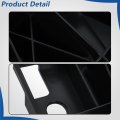 Front Bumper Side Support Set For Flex 2009 2019 Left And Right 2pcs Black Plastic Replacement 8a8z17e814a 8a8z17e814b