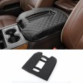 Cherocar For Chevy Silverado Center Console Armrest Pad Cover Interior Accessories Chevrolet 2014-2017 Leather-b 