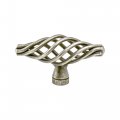 Handyct Pro-pack 2 Timeless Charm Provence Knob 2-7 16 Long Antique Pewter 