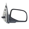 Passenger Side Door Mirror For Mercury Mountaineer 2002 2003 2004 2005 Power Glass Manual Folding Textured Black Replaces 