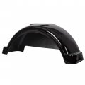 Hecasa Set Of 2 Single Axle Trailer Fenders 13 Wheels Tires Plastic Fender Top Step Skirt Boat W O Black