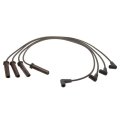Spark Plug Wire Set For Chevy Beretta 1993 1994 1995 Silicone Insulation Black Coil End Boot Fiberglass Reinforced Latex 
