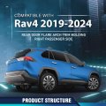 Rear Door Flare Arch Trim Molding Passenger Side For Toyota Rav4 2019-2022 7506142010 750610r010