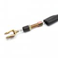 Uxcell 123cm 48 4 Length Black Rubber Coated Motorcycle Motorbike Clutch Cable Wire Line Replacement For Suzuki Gn125