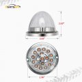 Partsam 1pc Dual Revolution Led Watermelon Light Amber Turn Signal And Marker To Purple Auxiliary For Truck Surface Mount With