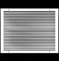 20 X 16 Aluminum Return Grille Easy Air Flow Linear Bar Grilles Outer Dimensions 21 5 W 17 H 