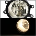 Auto Dynasty Pair Of Smoke Lens Bumper Driving Fog Lights W Bezel Switch Compatible With Toyota Rav4 09 10 11 12
