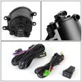 Auto Dynasty Pair Of Smoke Lens Bumper Driving Fog Lights W Bezel Switch Compatible With Toyota Rav4 09 10 11 12