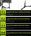 Motorcycle Center Central Parking Stand Kickstand Holder Support Bracket For Ducati Multistrada 950 1200s Mts950 Mts1200s