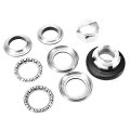 Motorcycle Aluminum Alloy Steering Rod Taper Bearing Kit For Monkey Z50 Z50r Silver 